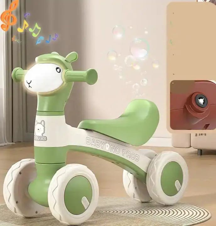 TRICICLO OVEJITA CON MUSICA Y BURBUJAS